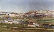 Aureliano De Beruete Y Moret Tthe Outskirts of Madrid oil on canvas